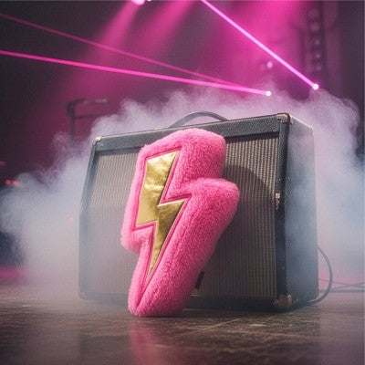 FAO Schwarz 10" Glam Lightning Bolt Toy Plush
