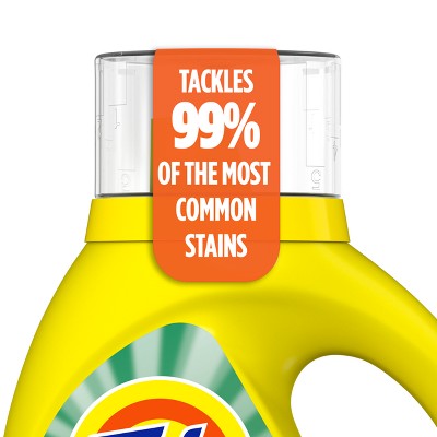 Tide Daybreak Fresh Simply Liquid Laundry Detergent 64 Loads - 84oz: Paraben-Free, Bleach-Free, Phosphate-Free, Spill-Resistant Lid