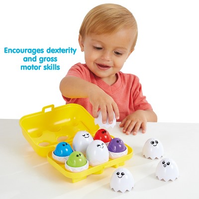 Kidoozie Peek N Peep Eggs - Mentally Stimulating – Employs Tactile Engagement – for Ages 12 Months and Up