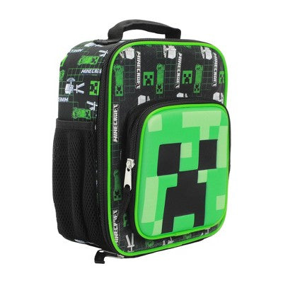 Minecraft Lunch Kit with Front Pocket