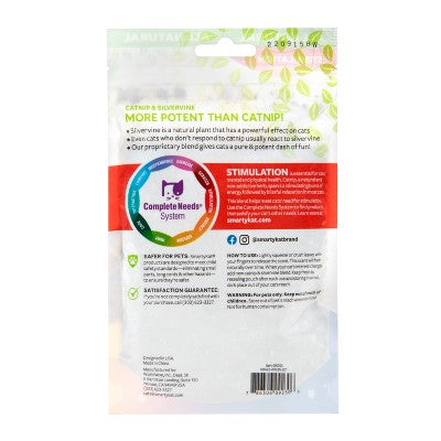 SmartyKat Catnip & Silver Vine Blend Cat Treats - 1.25oz