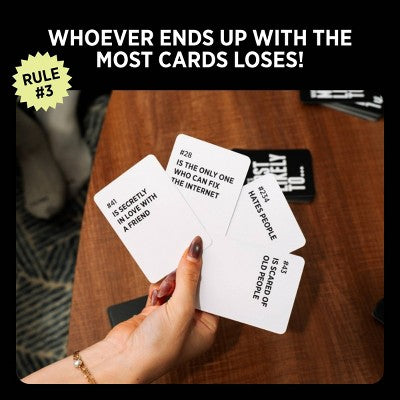 Who's Most Likely To Card Game: 100% New Cards