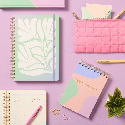Top Things to Remember 5"x7" 192 Pages Spiral College Notebook - Spritz