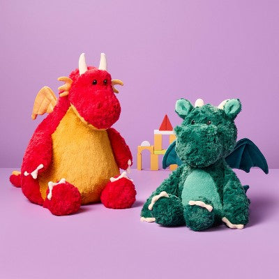 18" Jumbo Dragon Stuffed Animal - Gigglescape (LOCAL PICKUP ONLY)