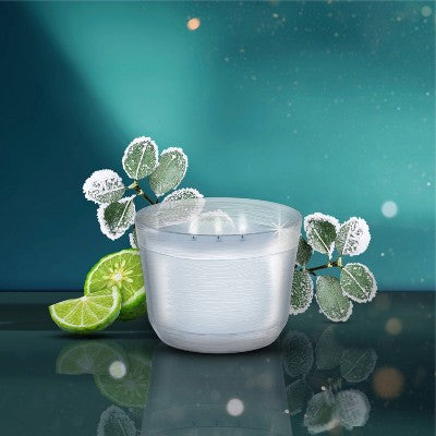 Glade 3 Wick Scented Candle in Glass Jar - Bergamot & Eucalyptus - 6.8oz