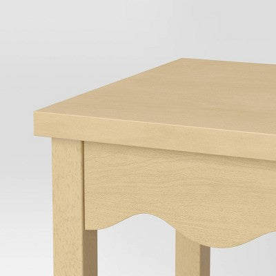 Wavy Accent Table Natural - Room Essentials (LOCAL PICKUP ONLY)