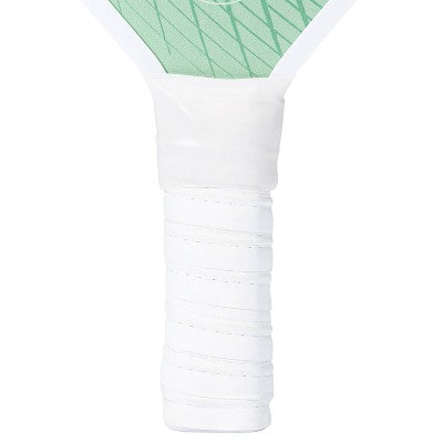 Franklin Sports 2 Player Journey Traditional Pickleball Paddle Set in Mesh Bag - Green/Beige: Wood Core, 4" Grip Size