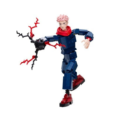 Jujutsu Kaisen Yuji Itadori Buildable Action Figure Construction Set - 298pc