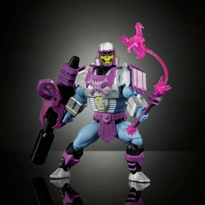 Masters of Universe Origins & Transformers Megatron Armor Skeletor Action Figure, MOTU 5.5" Toy