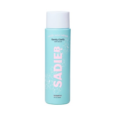 SadieB Vanilla Mint Refresh - Gently Clarify Shampoo - 10 oz: For All Hair Types, Paraben-Free, Silicone-Free, Sulfate-Free