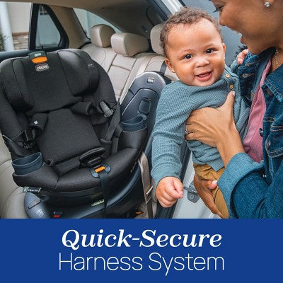 Chicco Fit360 ClearTex Rotating Convertible Car Seat - Obsidian (LOCAL PICKUP ONLY)