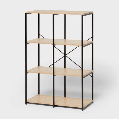 11" 6 Cube Storage Shelves - Brightroom: Modular Decorative Storage Furniture, Anti-Tip, Open Shelves (LOCAL PICKUP ONLY)