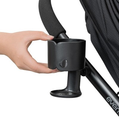 Evenflo Pivot Modular Travel System with LiteMax Infant Car Seat with Anti-Rebound Bar - Oxford Black (LOCAL PICKUP ONLY)