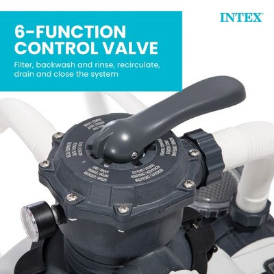 Intex 26675EG 2100 GPH Krystal Clear Pool Saltwater System and Sand Filter Pump (LOCAL PICKUP ONLY)