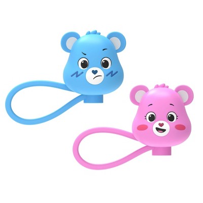 Care Bears 2pk Straw Toppers