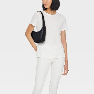Asymmetric Shoulder Bag - A New Day Black