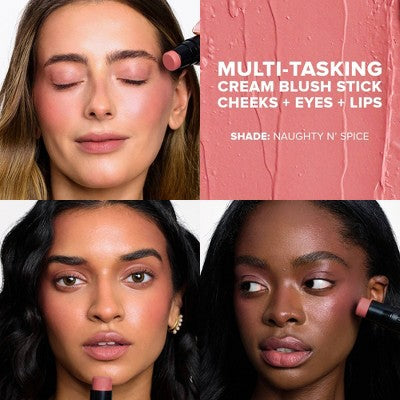 NUDESTIX Nudies All Over Face Matte Blush - Naughty n Spice - 0.25oz - Ulta Beauty