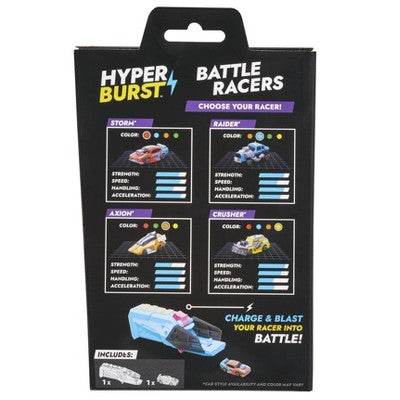 Hyper Burst Battle Racers Purple Storm Car and Launcher