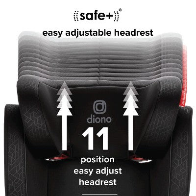 Diono Monterey 2XT Latch 2-in-1 Booster Car Seat - Black (LOCAL PICKUP ONLY)