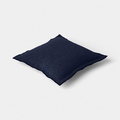 20"x20" Square Outdoor Throw Pillow Navy Blue - Threshold