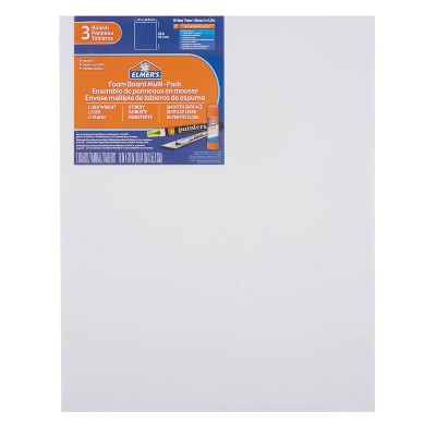 Elmer's 3pk 16" x 20" Foam Presentation Boards - White