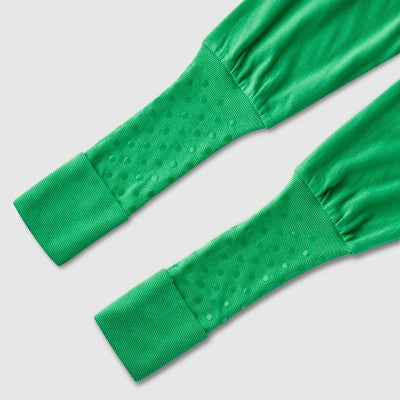 Kids' Adaptive 2pc Pajama Set - Cat & Jack Green M