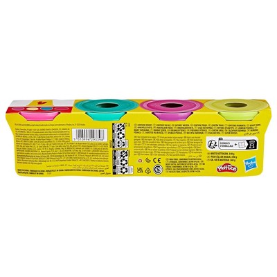 Play-Doh Vibrant Colors 4 Pack Gift for Kids Ages 2 and Up
