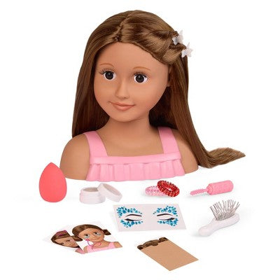 Our Generation Talia Fab & Fun Styling Head Doll & Accessories Set