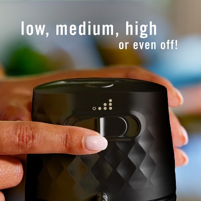 Febreze Black Plug Scent Booster Oil Diffuser Air Freshener Holder Unscented