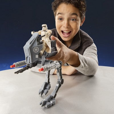 Star Wars ActionVerse AT-RT & Imperial Remnant AT-RT Driver