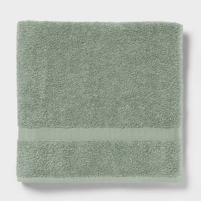 Bath Towel Sage Green - Room Essentials