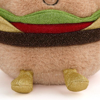 FAO Schwarz 11" Glow Brights Plush LED with Sound Burger
