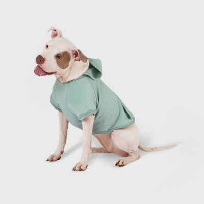 Green Thermal Dog Hoodie - Boots & Barkley M