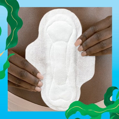 L . Ultra Thin Menstrual Pads - Super - 56ct