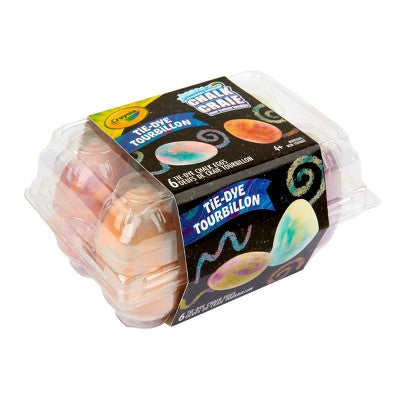 Crayola 6ct Tie Dye Egg Chalk