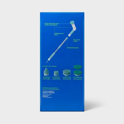Power Scrubber with Attachments Handheld Plus Extended Handle - up&up (LOCAL PICKUP ONLY)