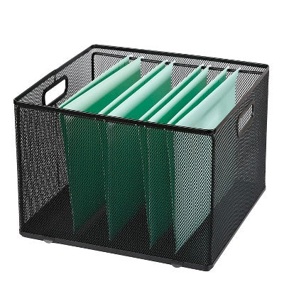 10" x 14" x 13.25" Mesh Crate File Box - Brightroom