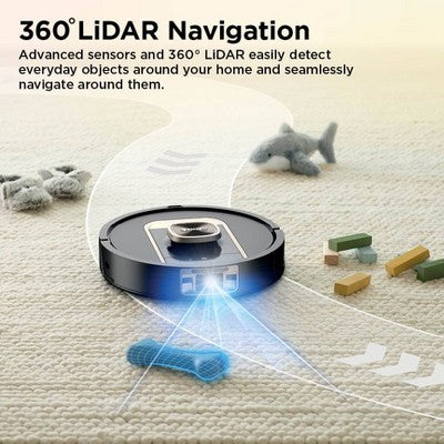 Shark PowerDetect 2-in-1 ThermaCharged Robot Vacuum & Mop RV2910XE 10" Cleaning Path Black (LOCAL PICKUP ONLY)