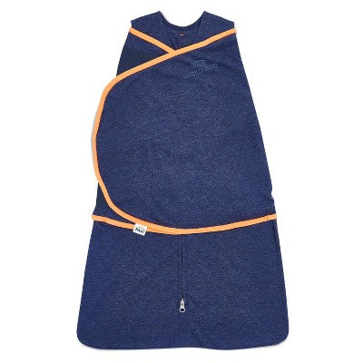 HALO Innovations Sleepsack Swaddle Wrap Ideal Temperature - Navy - Newborn