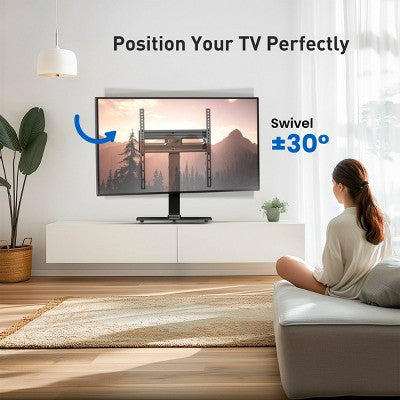 ErgoAV Tabletop TV Stand 32"- 65" TVs