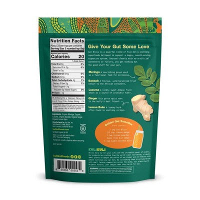 Kuli Kuli Organic Gut Bliss Superfood Blend Dietary Supplement Powder - 6oz: 1 Package, Greens and Superfood Supplements
