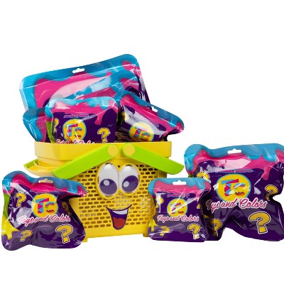 Toys and Colors Mystery Shopping Basket with Surprises and Collectible Mini Figures