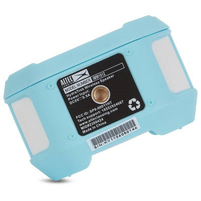 Altec Lansing HydraTrek Bluetooth Waterproof Speaker - Aqua Blue