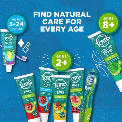 Tom's of Maine Watermelon Wiggle Kids Toothpaste with Fluoride - 5.1oz