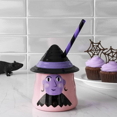 12 fl oz Halloween Figural Witch Tumbler - Hyde and EEK! Boutique