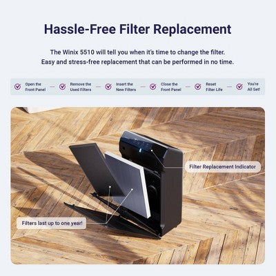 WINIX 5510 Air Purifier for Home Large Room up to 1881 sq ft True HEPA High Deodorization Carbon Filter (LOCAL PICKUP ONLY)