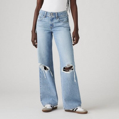 Levi's Women's Low-Rise Superlow Loose Jeans - Table Talk 31