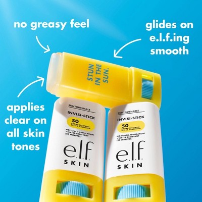 e.l.f. Suntouchable Invisi-Stick Sunscreens - SPF 50 - 0.63oz