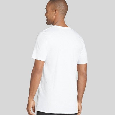 Jockey Generation Men's Tall Cotton Crew Neck Undershirt 2pk - White LT: Relaxed Fit, Moisture Wicking, Tagless