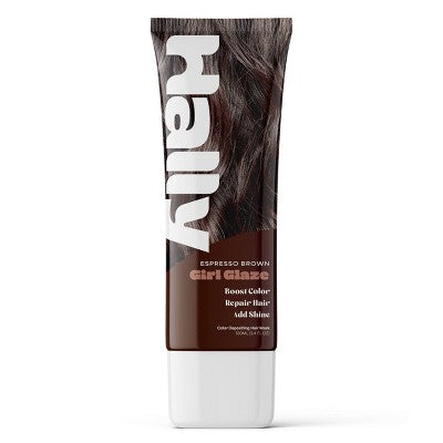 Hally Girl Glaze Tube Hair Gloss Gel - Espresso Brown - 3.4 fl oz